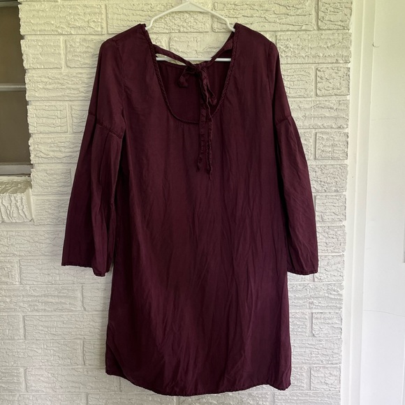 Anthropologie Cloth and Stone Purple Dress - Picture 5 of 7